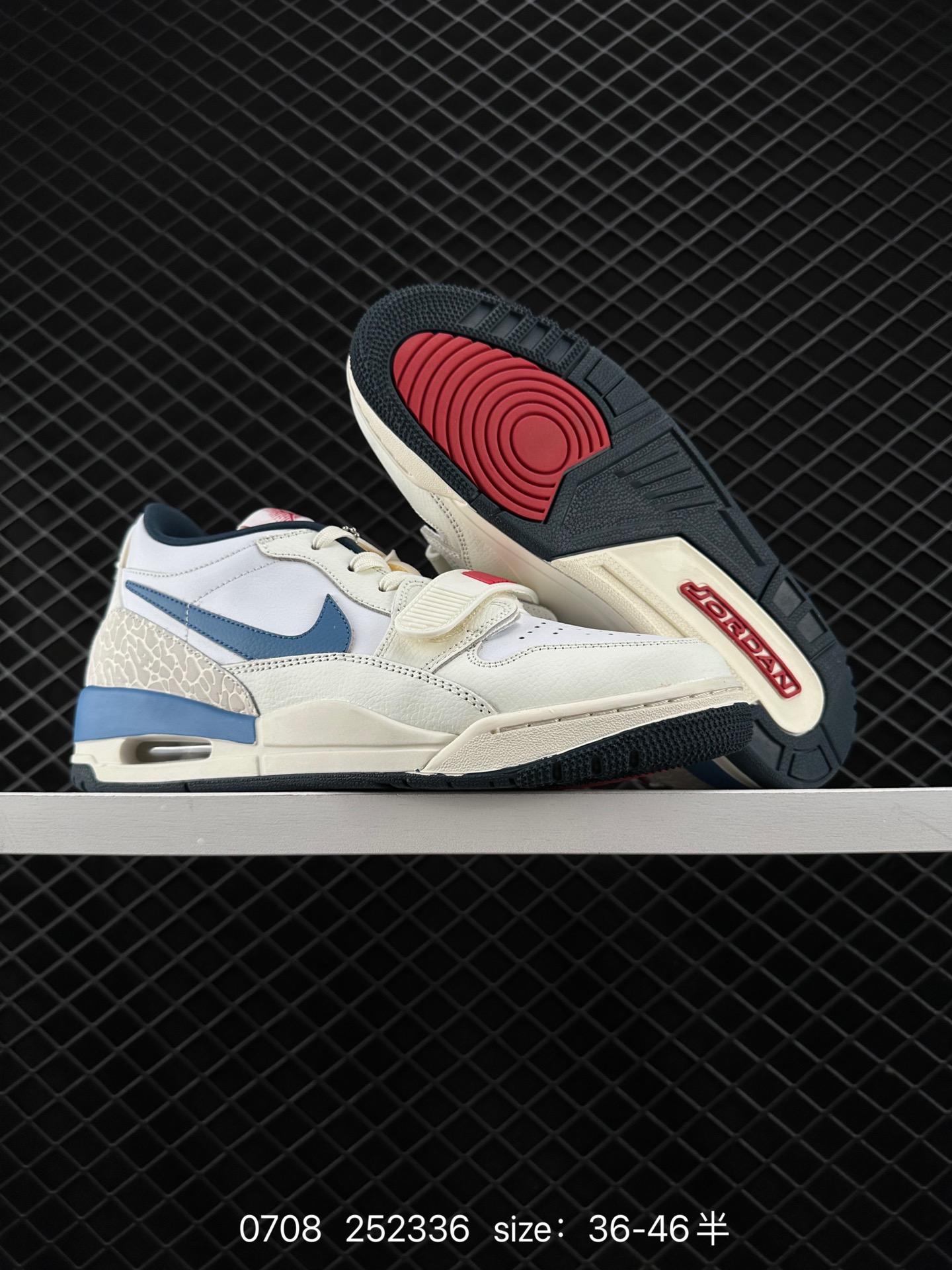 Nike Air Jordan Legacy 312 Low”White/Grey Fog/Blue/Red“